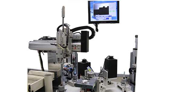 CNC接头CCD视觉半自动化检测机